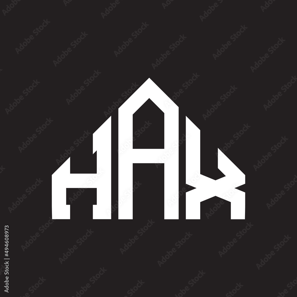 HAX letter logo design on Black background. HAX creative initials letter logo concept. HAX letter design.
HAX letter logo design on Black background. HAX creative initials letter logo concept. HAX letter design.
