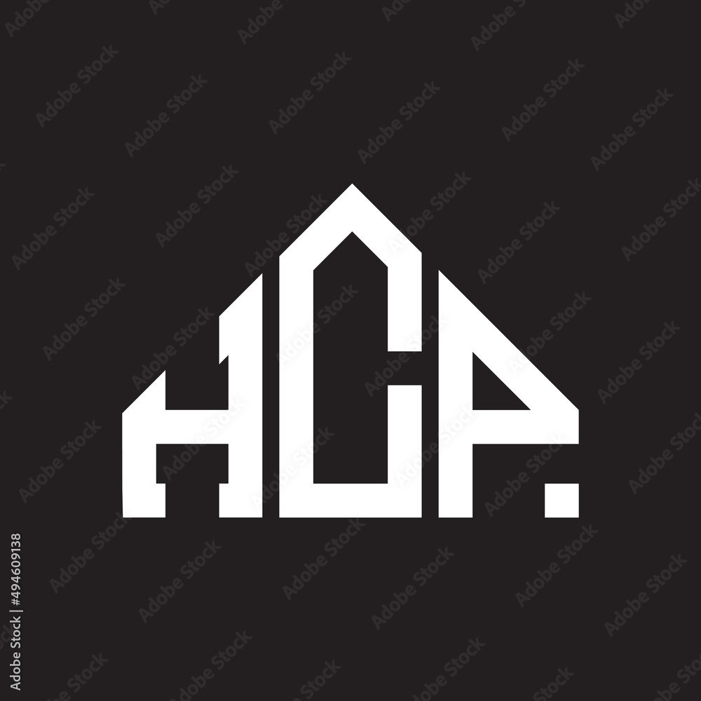 HCP letter logo design on Black background. HCP creative initials letter logo concept. HCP letter design. HCP letter logo design on Black background. HCP creative initials letter logo concept. HCP letter design.