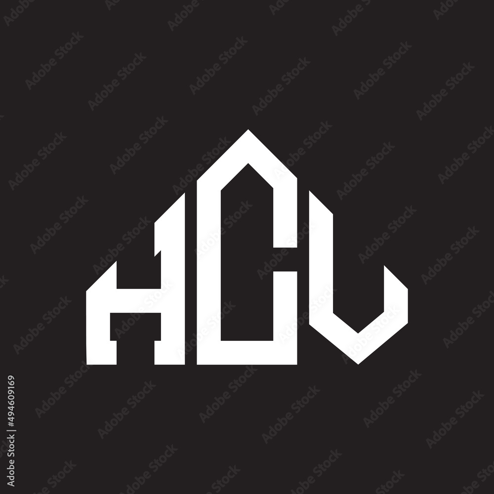 HCV letter logo design on Black background. HCV creative initials letter logo concept. HCV letter design. HCV letter logo design on Black background. HCV creative initials letter logo concept. HCV letter design.