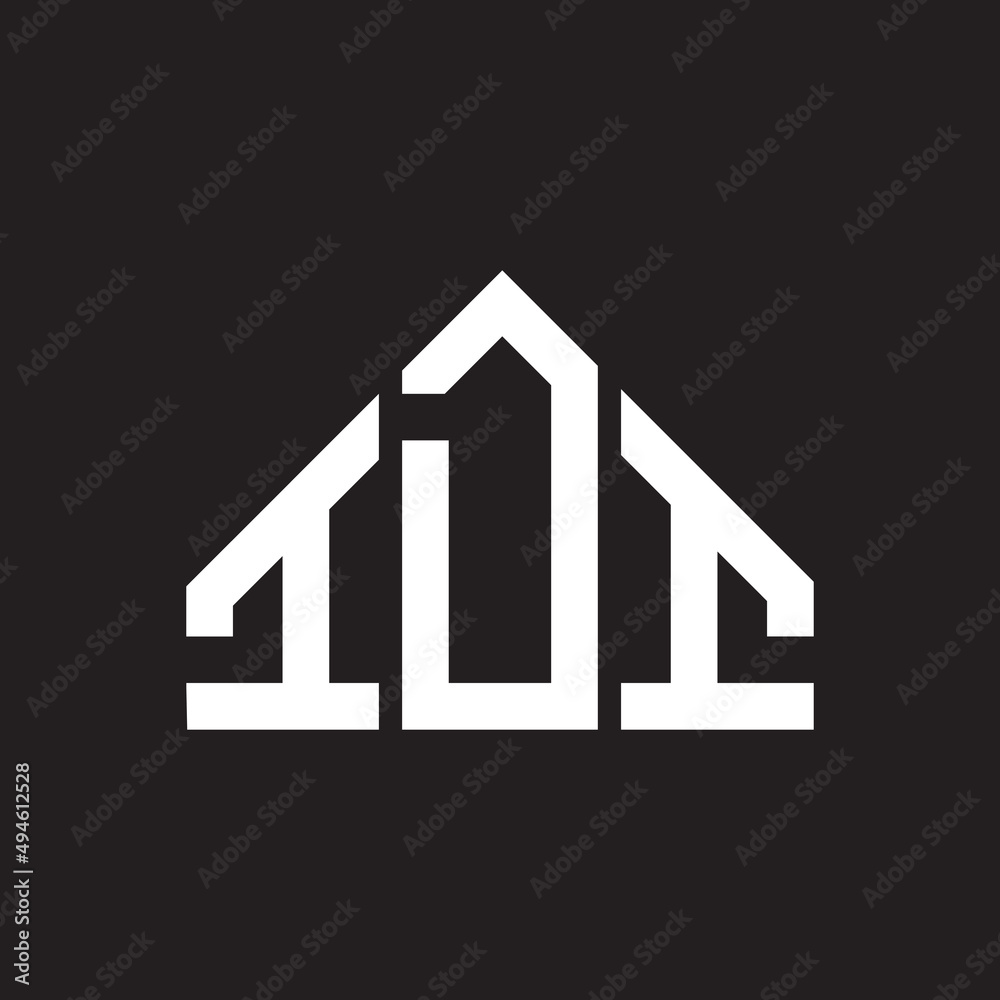 IDI letter logo design on Black background. IDI creative initials letter logo concept. IDI letter design. IDI letter logo design on Black background. IDI creative initials letter logo concept. IDI letter design.