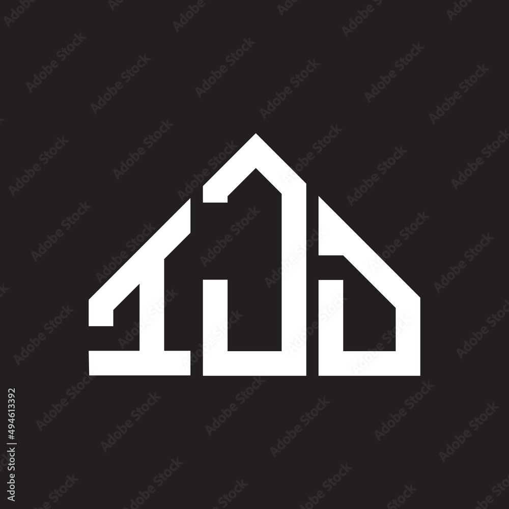 IJD letter logo design on Black background. IJD creative initials letter logo concept. IJD letter design. IJD letter logo design on Black background. IJD creative initials letter logo concept. IJD letter design.