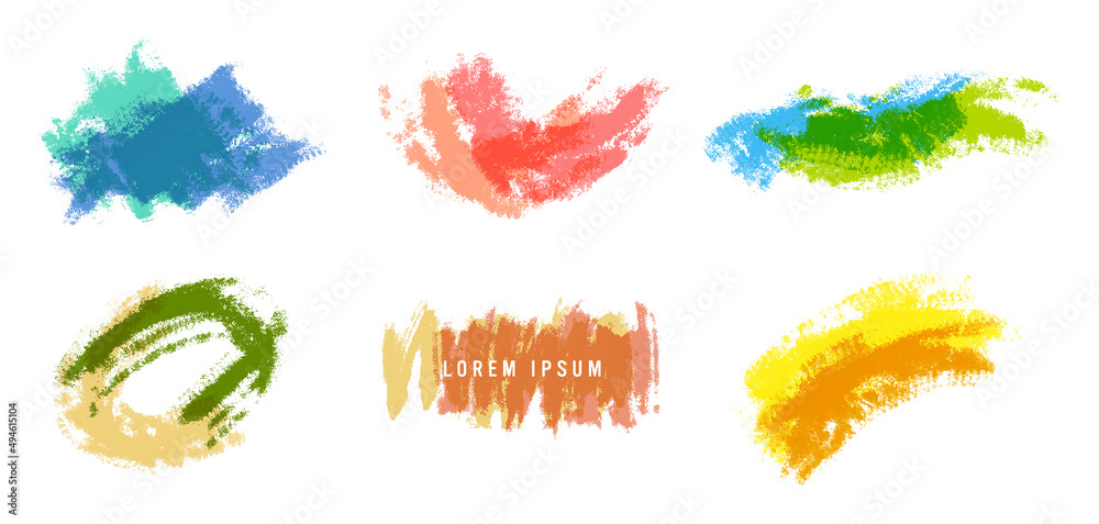 Fototapeta premium vector brush stroke backgrounds
