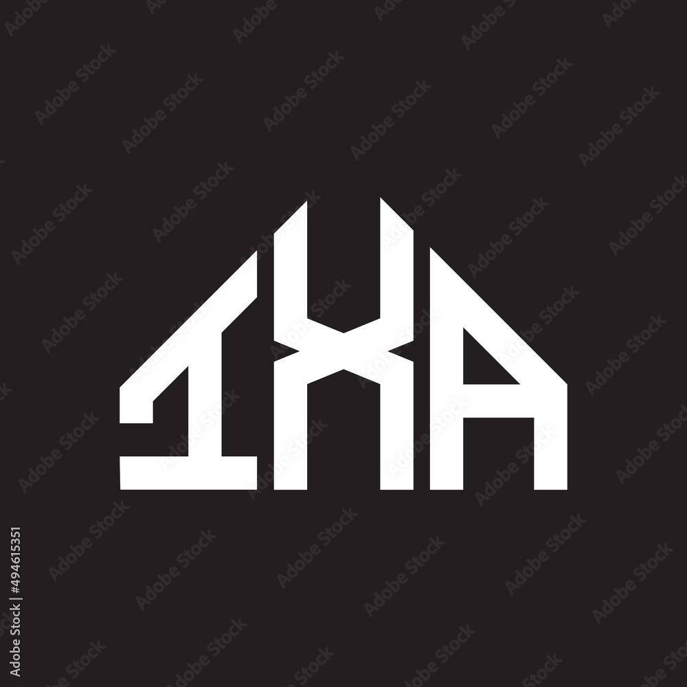 IXA letter logo design on Black background. IXA creative initials letter logo concept. IXA letter design.
IXA letter logo design on Black background. IXA creative initials letter logo concept. IXA letter design.
