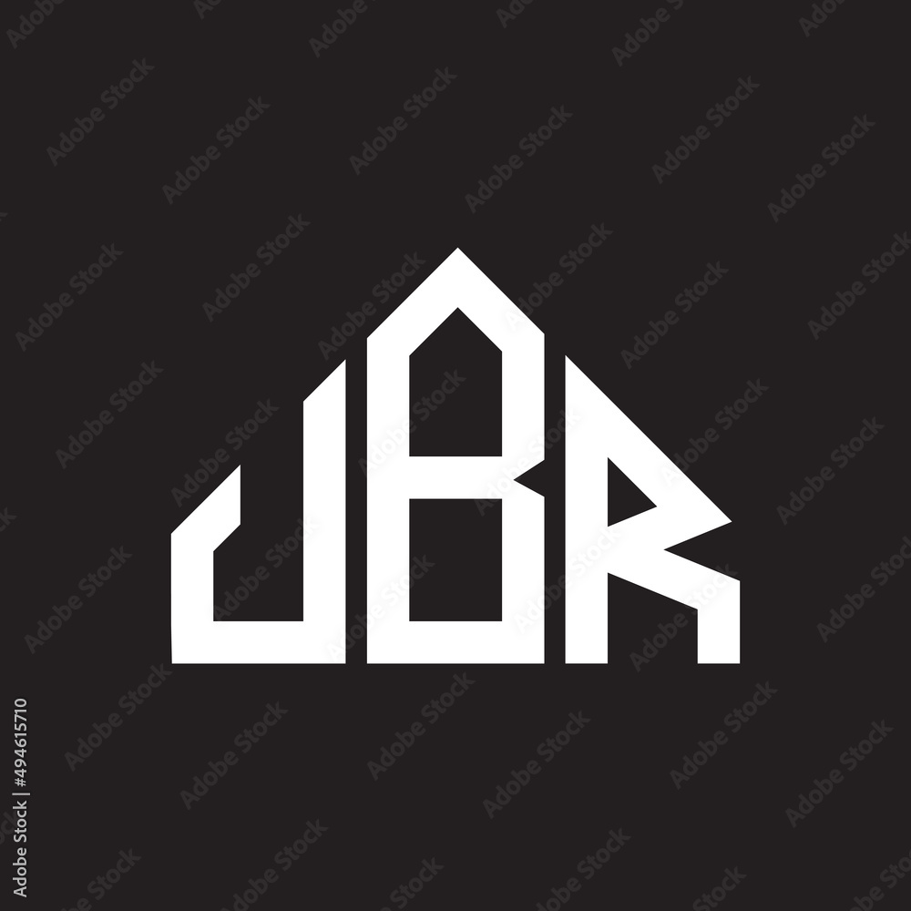 JBR letter logo design on black background. JBR creative initials letter logo concept. JBR letter design. JBR letter logo design on black background. JBR creative initials letter logo concept. JBR letter design.