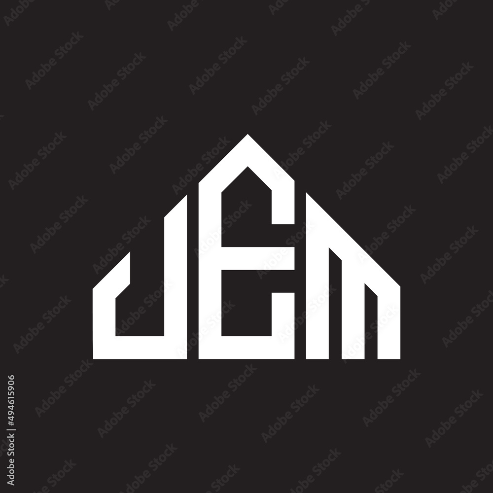 JEM letter logo design on black background. JEM creative initials letter logo concept. JEM letter design. JEM letter logo design on black background. JEM creative initials letter logo concept. JEM letter design.