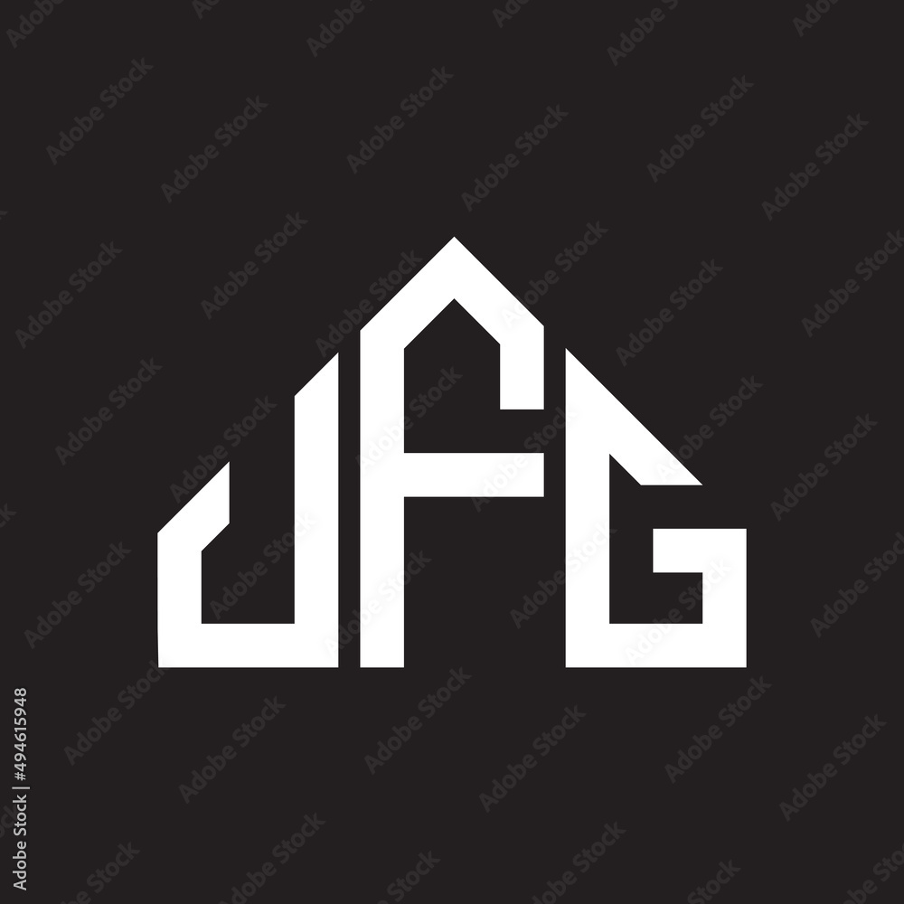 JFG letter logo design on black background. JFG creative initials letter logo concept. JFG letter design. JFG letter logo design on black background. JFG creative initials letter logo concept. JFG letter design.