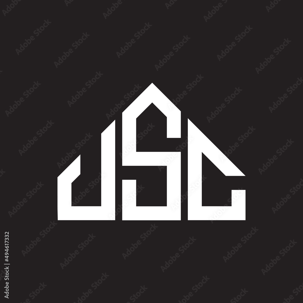 USC letter logo design on black background. USC creative initials letter logo concept. USC letter design. USC letter logo design on black background. USC creative initials letter logo concept. USC letter design.