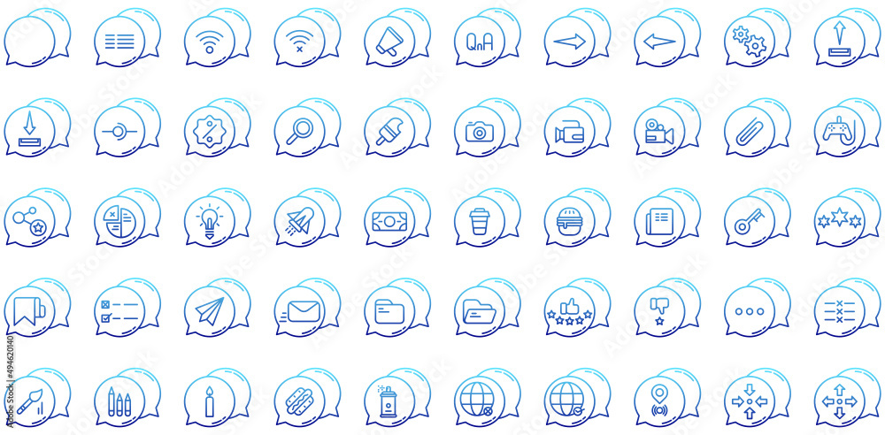 chat bubble icon set chat bubble icon set