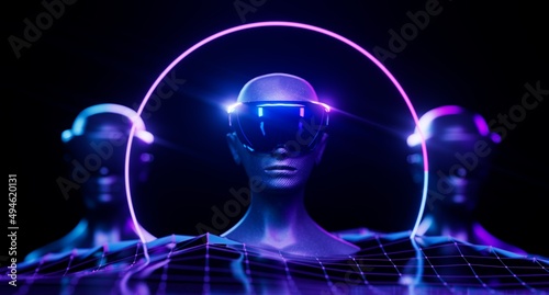 Metaverse virtual reality futuristic web3 internet avatar augmented reality technology, virtual worlds, simulation, platform, nft, defi decentralized finance 