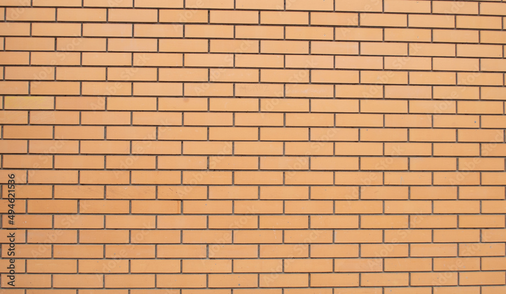 Fototapeta premium Background of brick wall texture close up