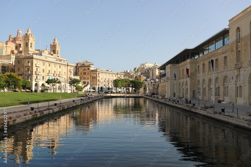 View of the Maltese city of Kalkara