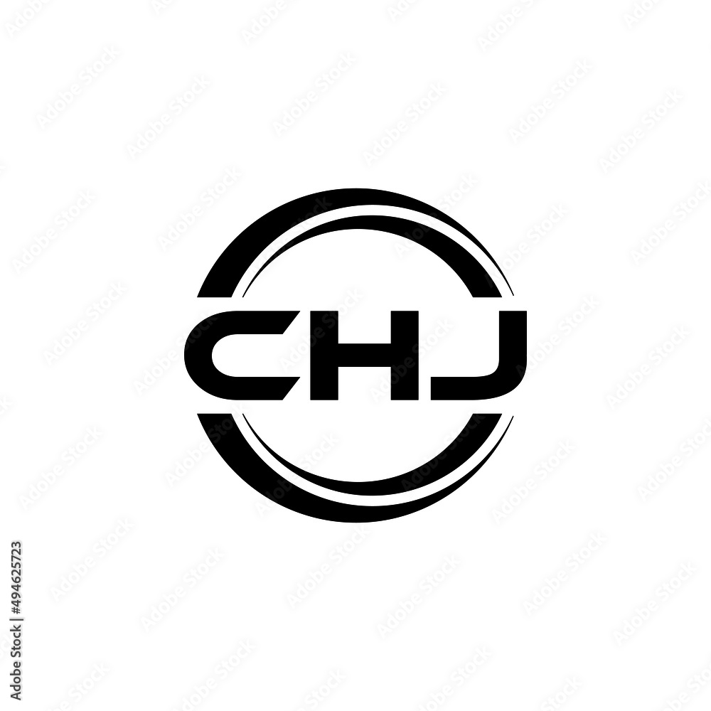 CHJ letter logo design with white background in illustrator, vector logo modern alphabet font overlap style. calligraphy designs for logo, Poster, Invitation, etc. CHJ letter logo design with white background in illustrator, vector logo modern alphabet font overlap style. calligraphy designs for logo, Poster, Invitation, etc.