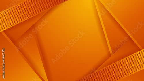 Fototapeta Naklejka Na Ścianę i Meble -  Abstract minimal orange background with geometric creative and minimal gradient concepts, for posters, banners, landing page concept image.