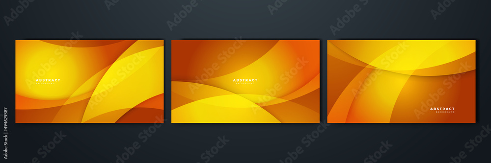 Obraz premium Abstract colorful orange background