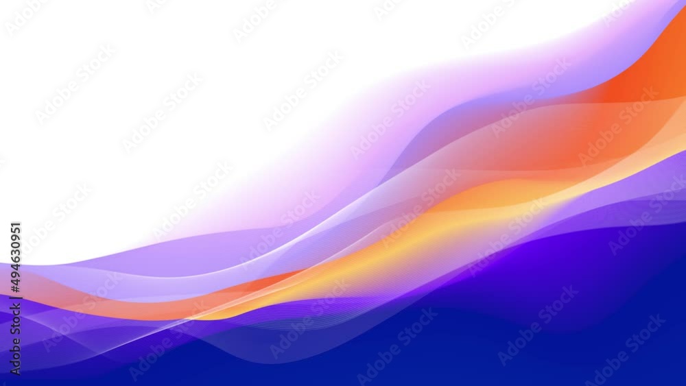 Abstract colorful lines loop