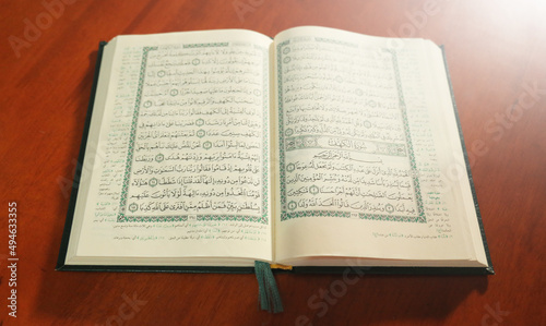 Koran holy book of muslims
