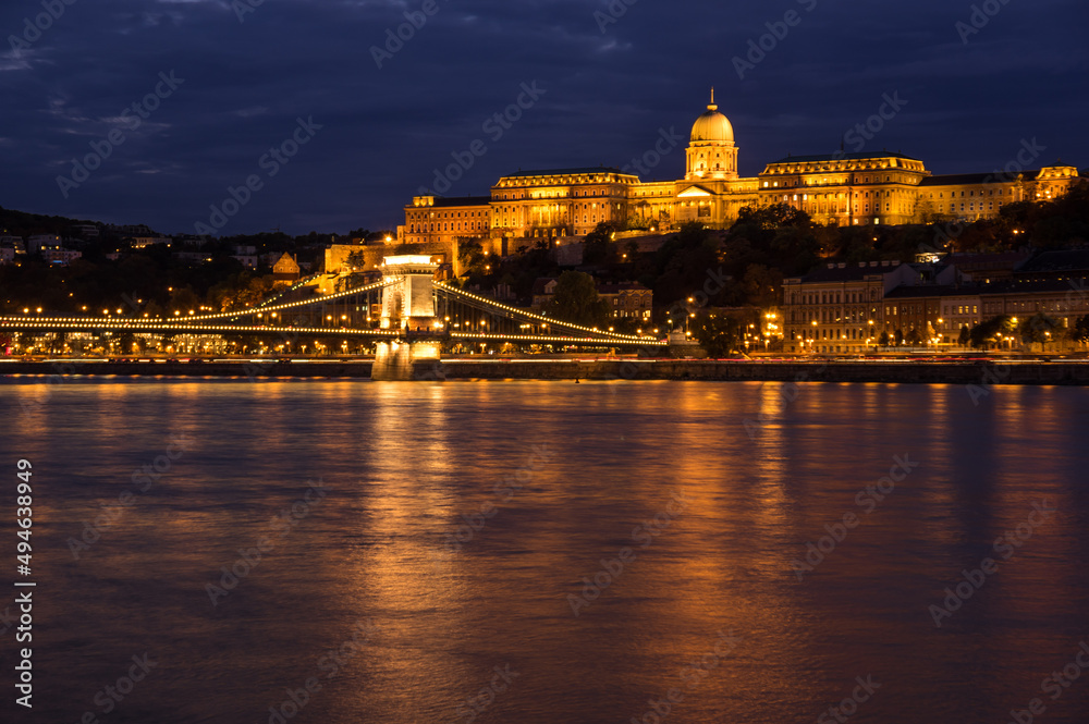 View of the historical center of Budapest View of the historical center of Budapest