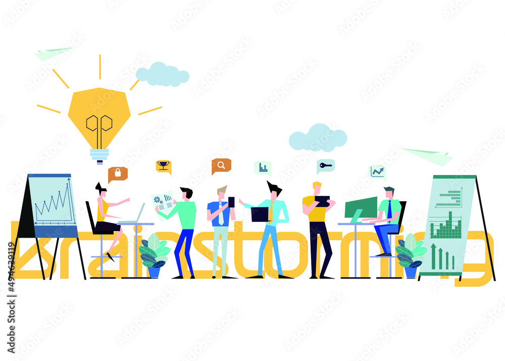 Business man and Lady teamwork Brainstorming,Contact communicate with Cellphone, Laptop,Computer, icon, paper rocket fold - Idea concept creativity innovation technology modern.
Business man and Lady teamwork Brainstorming,Contact communicate with Cellphone, Laptop,Computer, icon, paper rocket fold - Idea concept creativity innovation technology modern.