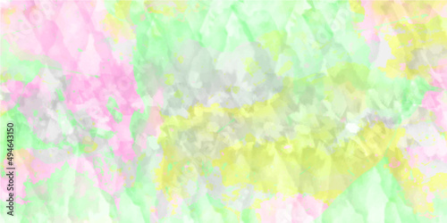 watercolor background painting with abstract fringe and bleed paint drips and drops.Abstract Watercolor painted background with blots and splatters. Colorful cloud abstract background.