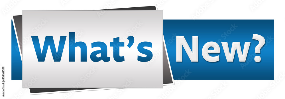 Whats New Blue Grey Horizontal Whats New Blue Grey Horizontal