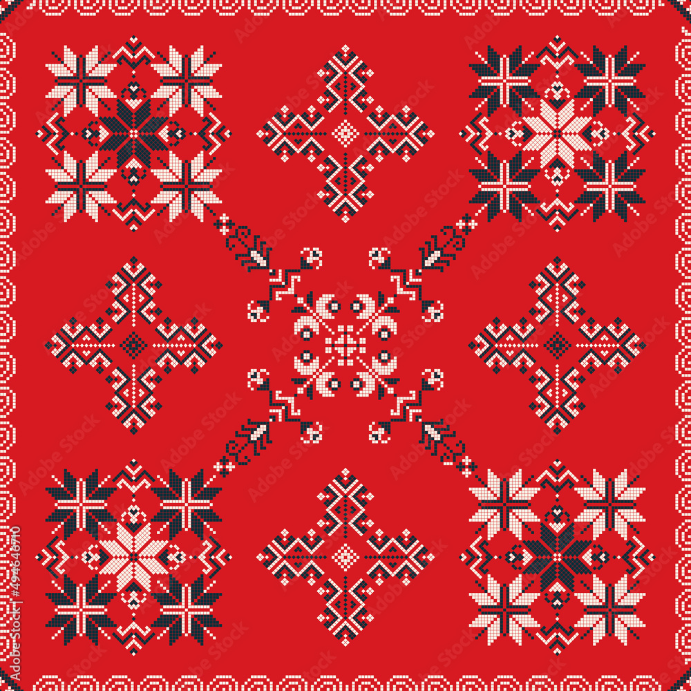 Ukrainian embroidery pattern 89 Ukrainian embroidery pattern 89