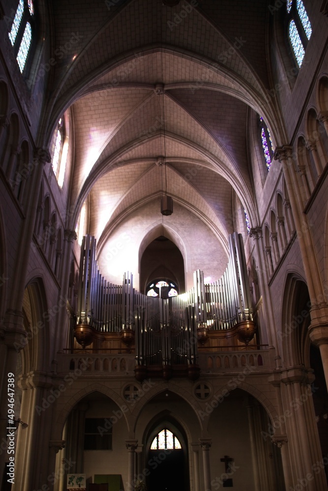 interior of the cathedral of saint