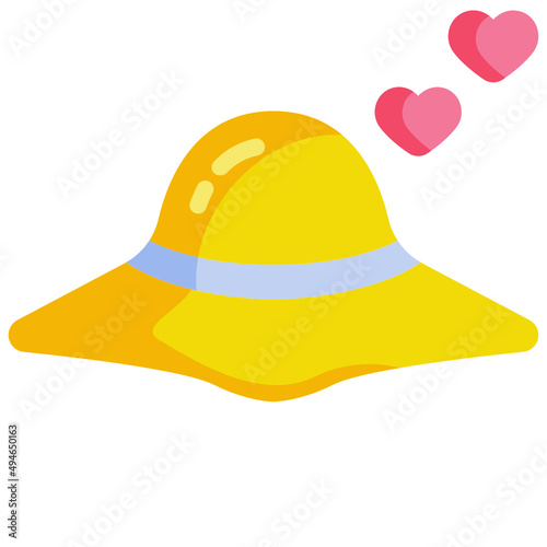 hat flat icon
