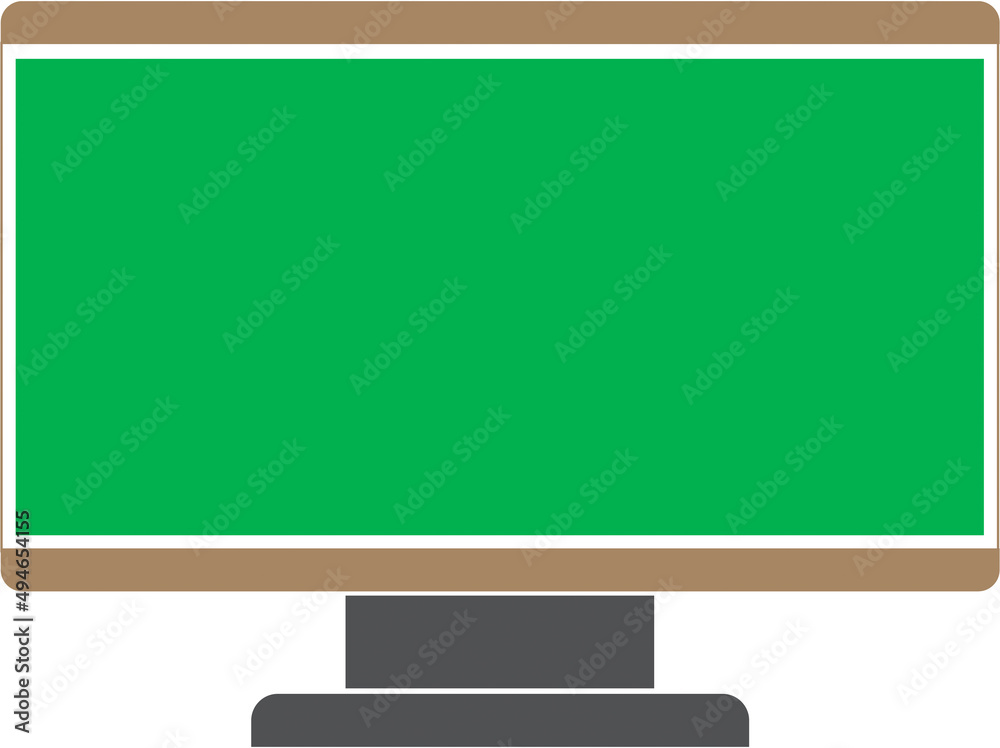 ภาพประกอบสต็อก green screen abstract animated background on computer ...