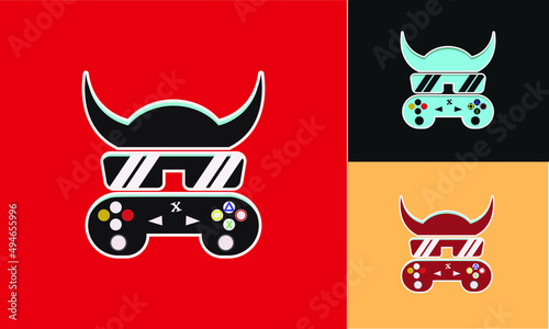 Vector Logo Game Illustration Devil
