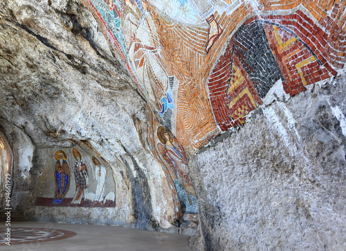 Ostrog Monastery in Montenegro  photo