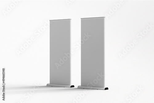 Roll Up Banner Mockup