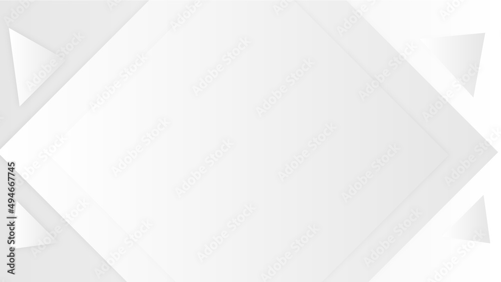 Modern simple 3D white abstract background. Design for business card ...