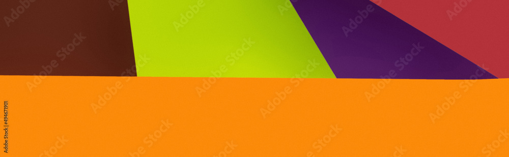 Obraz premium modern geometric background with multicolored rectangles, banner.