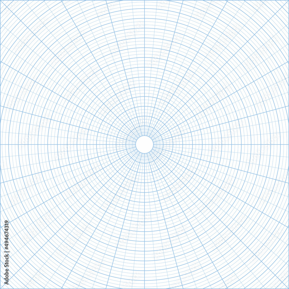 Vector illustration polar grid isolated on white background. Polar coordinate circular grid in flat style. 360 degrees scale. Blank polar graph paper template. Vector illustration polar grid isolated on white background. Polar coordinate circular grid in flat style. 360 degrees scale. Blank polar graph paper template.