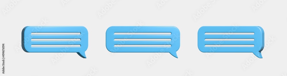 Glossy red speech bubbles and messenger shapes. 3d vector. Glossy red speech bubbles and messenger shapes. 3d vector.
