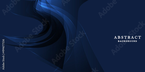 Modern dark blue background vector design