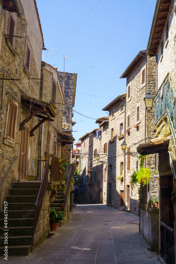 Vitorchiano, medieval village in Viterbo province