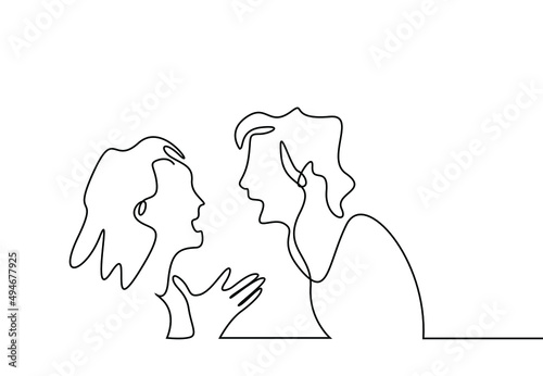 a man and a woman are fighting each other yelling at each other