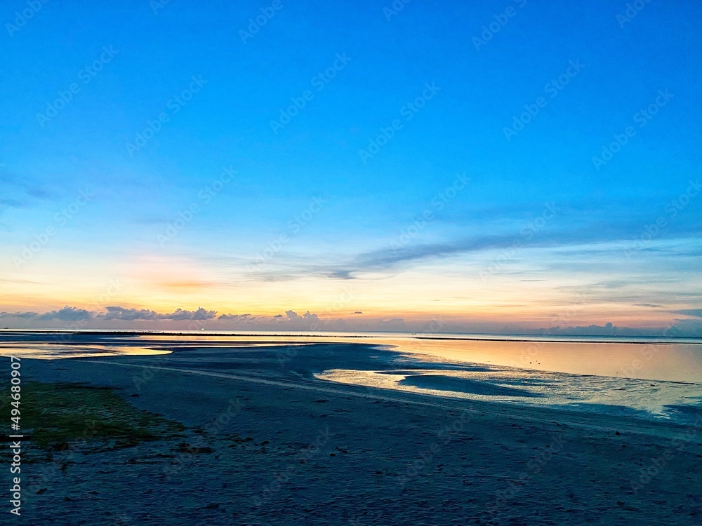 sunset on the beach Thailand koh Samui nature sunset on the beach Thailand koh Samui nature