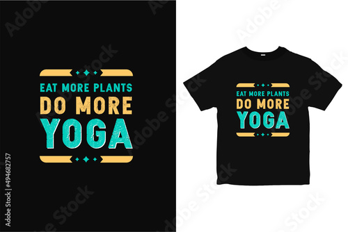 Yoga day T-shirt design, Yoga shirt design vector, typography tee design 