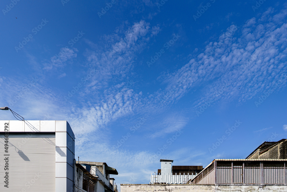 Blue sky and Cloud background