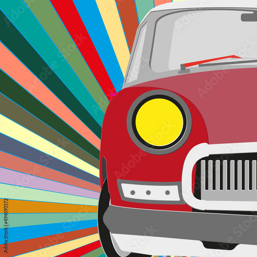 retro car