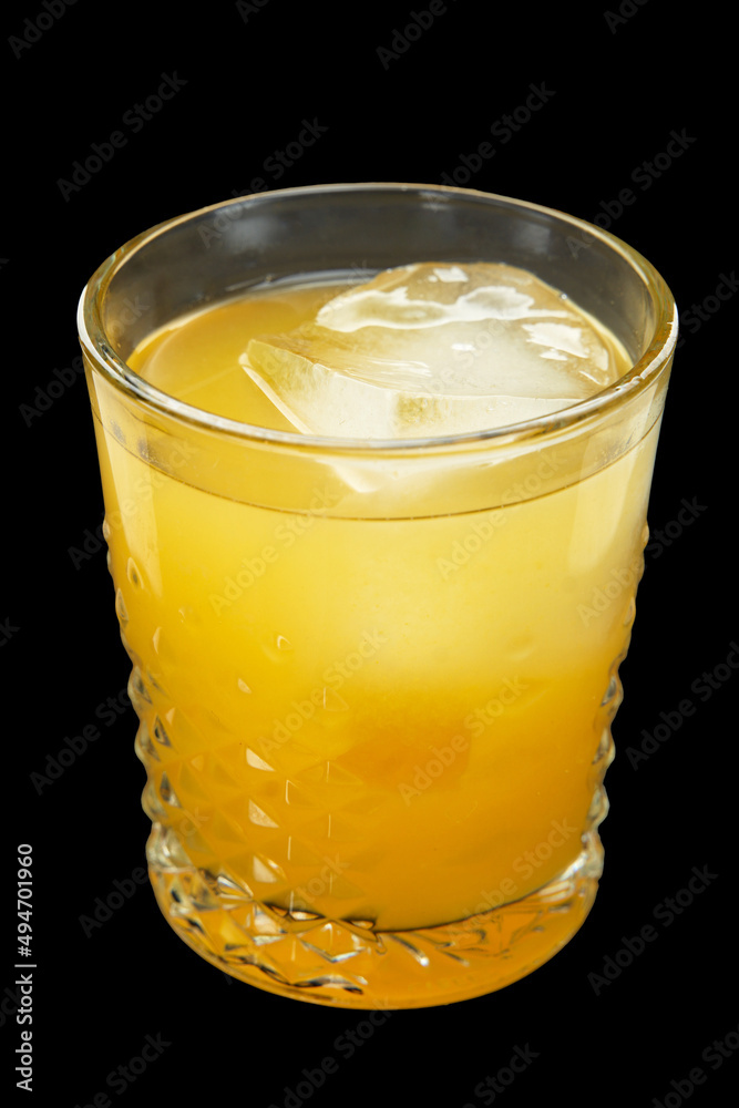 cocktail on a black background cocktail on a black background