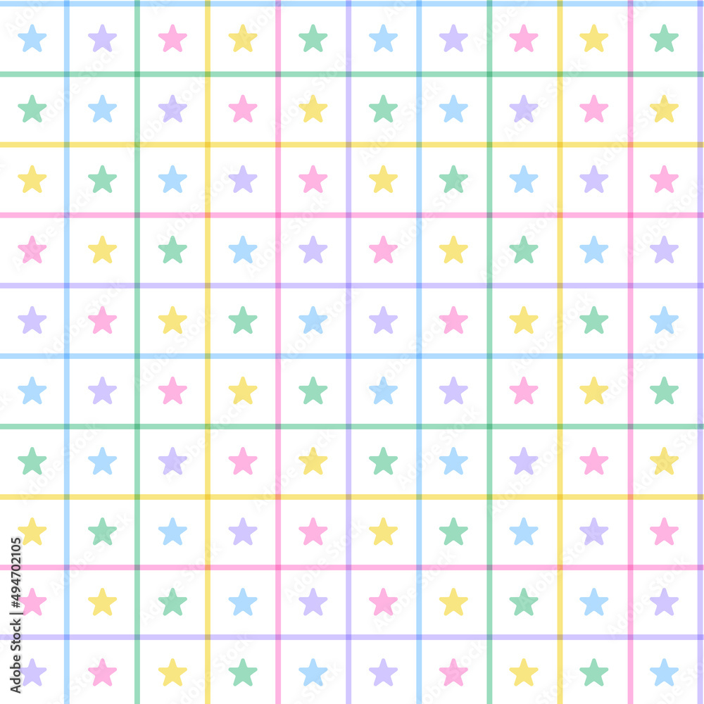 Rainbow Pastel Star Space Shine Sparkle Sky Scott Plaid Tartan Checkered Line Gingham Pattern Square Background Vector Cartoon Illustration Tablecloth, Picnic mat wrap paper, Mat, Fabric, Textile Rainbow Pastel Star Space Shine Sparkle Sky Scott Plaid Tartan Checkered Line Gingham Pattern Square Background Vector Cartoon Illustration Tablecloth, Picnic mat wrap paper, Mat, Fabric, Textile
