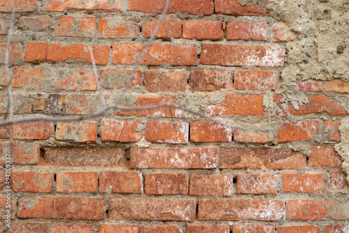 texture brick wall, red brick wall