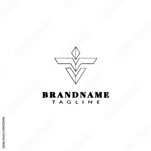 Free Download eagle logo cartoon icon design template black isolated vector - GFXLoad