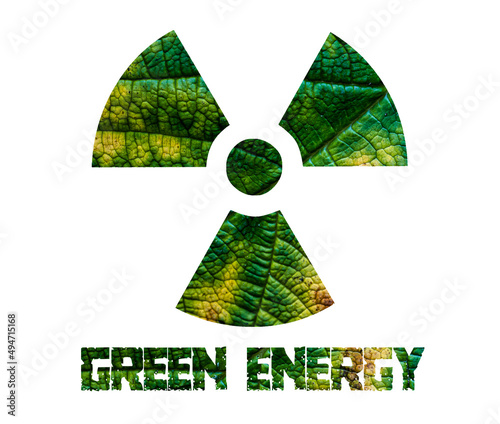 Green atomic energy photo