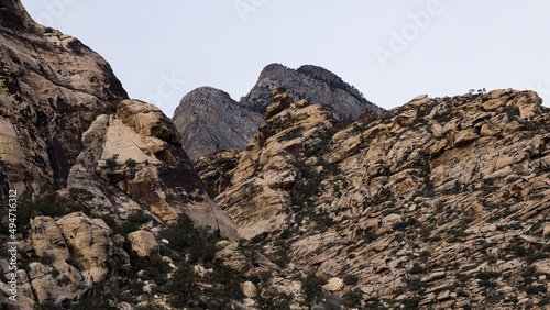 Rock Formation from Red Rock Canyon, Nevada