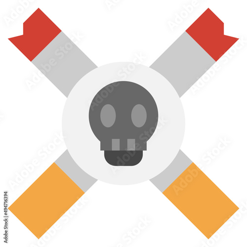 DEATH flat icon,linear,outline,graphic,illustration