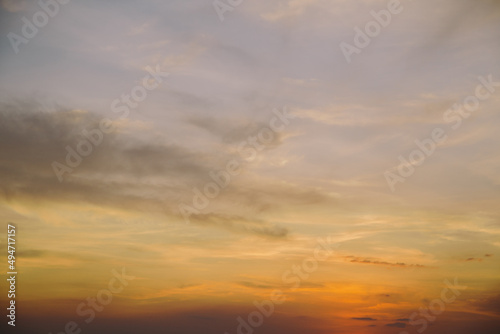 sky after sunset © Totsaporn